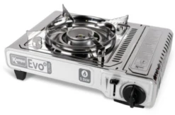 Kampa Evo ULTRA New Improved Safety Uno Single Gas Camping Fishing Stove GA7501