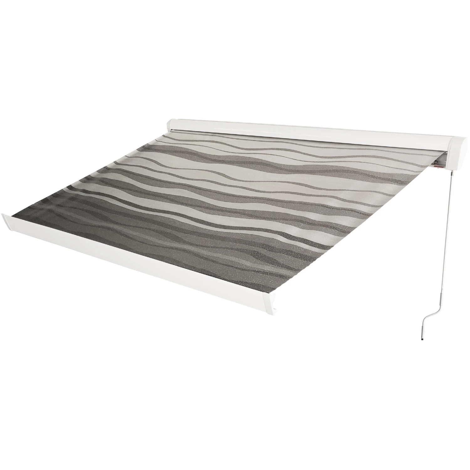 AVAILABLE INSTORE ONLY Gardenwize Full Aluminium Patio Cassette Awning Manual Wind Out Blind 400cm WIDE With A Projection Of 250cm Depth GW40250 - Image 3