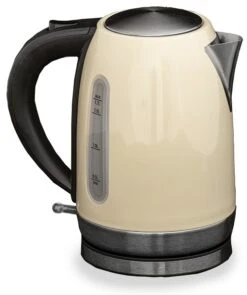 Quest Rocket Low Wattage Cream Stainless Steel Kettle (1.7L) K0035CR