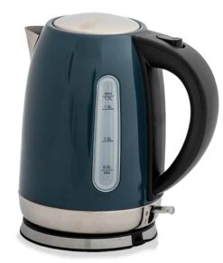Quest Rocket Low Wattage Slate Grey Stainless Steel Kettle (1.7L) K0035SL