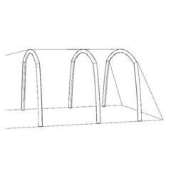 Kampa Travel Pod Midi AIR Bladder & Sleeve With Inside Valve 2015 ONLY