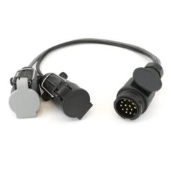 Leisurewize Twin Electric (12N/12S) Car To Caravan Adaptor LW653