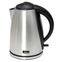 Quest 1.8lt Low Wattage Stainless Steel Kettle K0035S Polished Steel