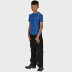 Regatta Kids Pack It Overtrousers RKW110 Black